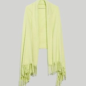 Wrap You Up Scarf Soft & Oversized by Madewell (Re)Sourced ♻️ XL Limelight Green